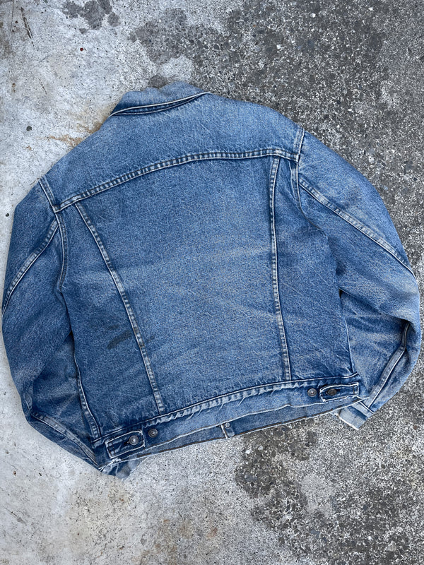 1970s Levi’s Faded Blue Blanket Lined Denim Jacket