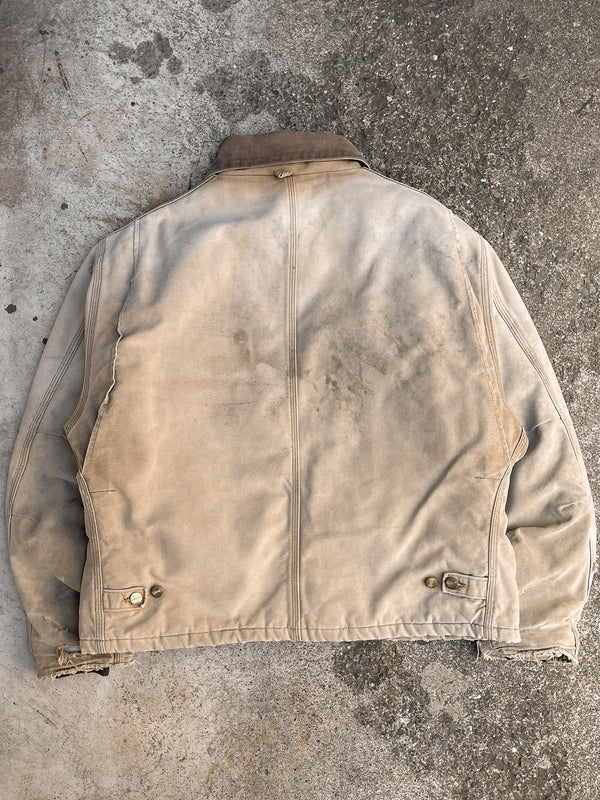 Carhartt Faded Tan Quilted Arctic Jacket (L/XL)