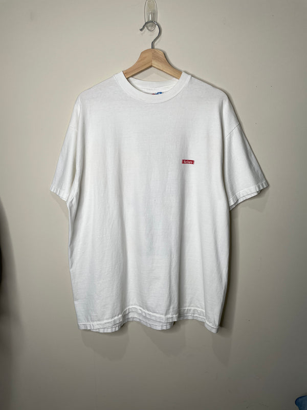 1990s “Marlboro Cowboy” Single Stitched Hanes Beefy Tee (XL)