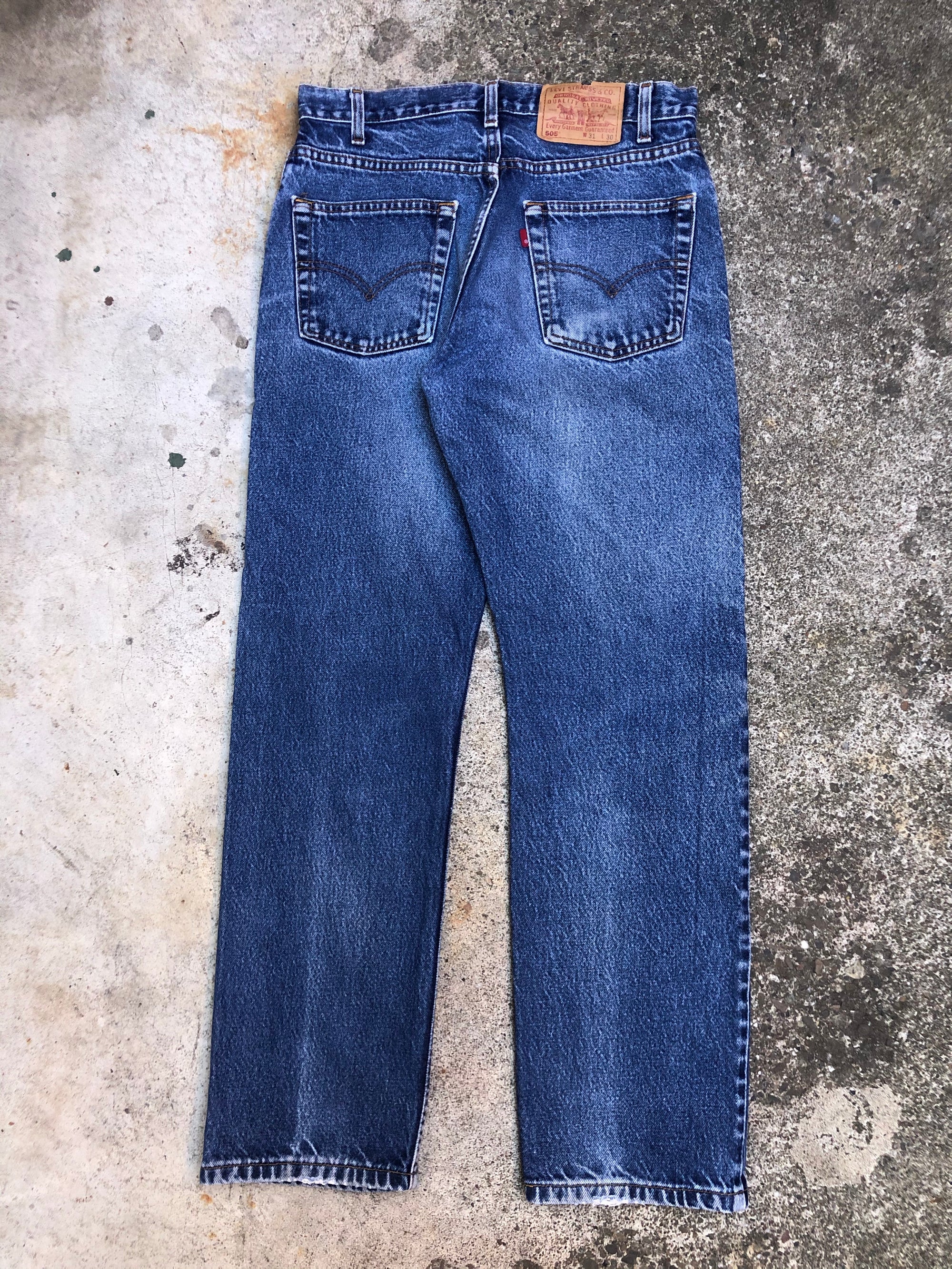 1990s Levis Faded Blue 505 (30X28)