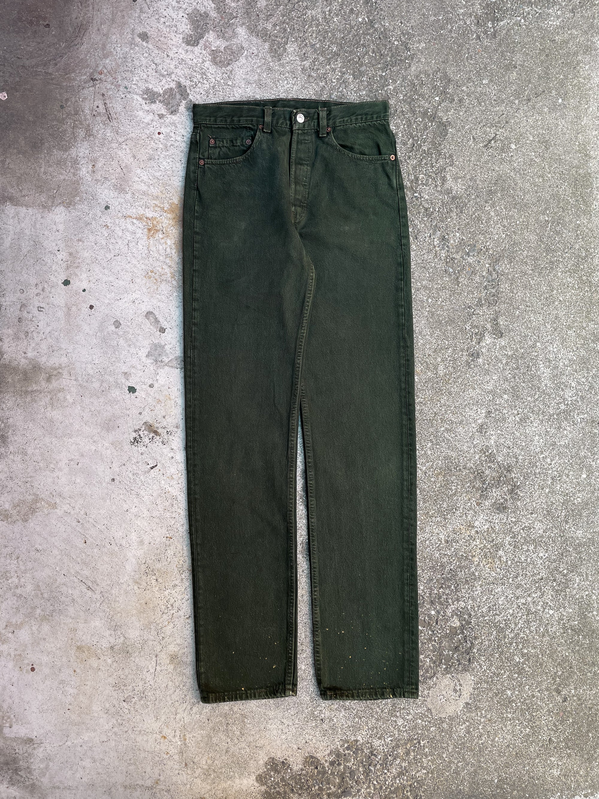 1990s Levi’s Faded Green 501 (28X34)