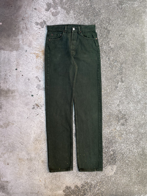 1990s Levi’s Faded Green 501 (28X34)