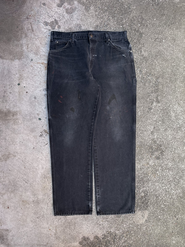 Dickies Faded Black Work Pants (35X32)