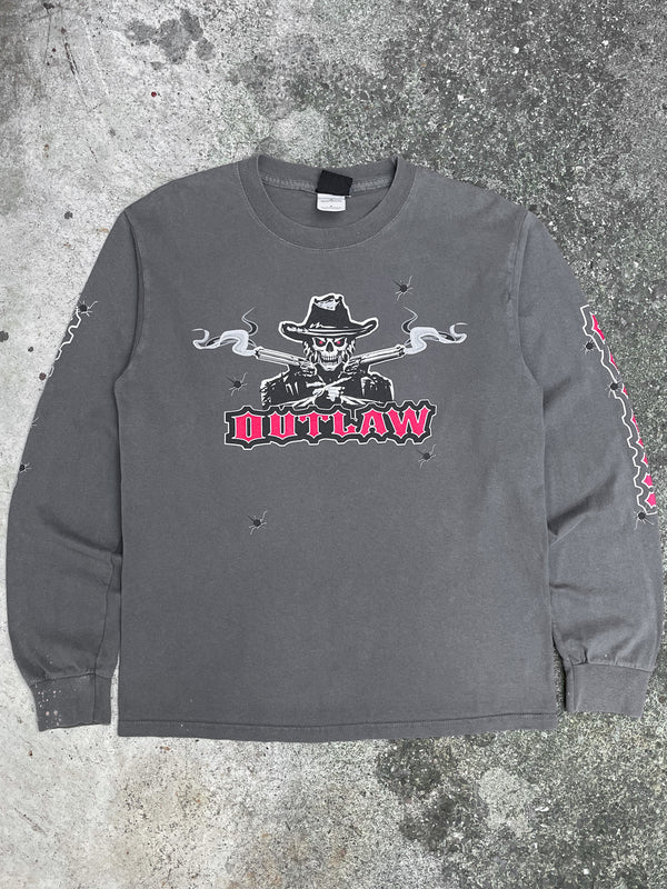 2000s “Outlaw” Long Sleeve Tee (M)