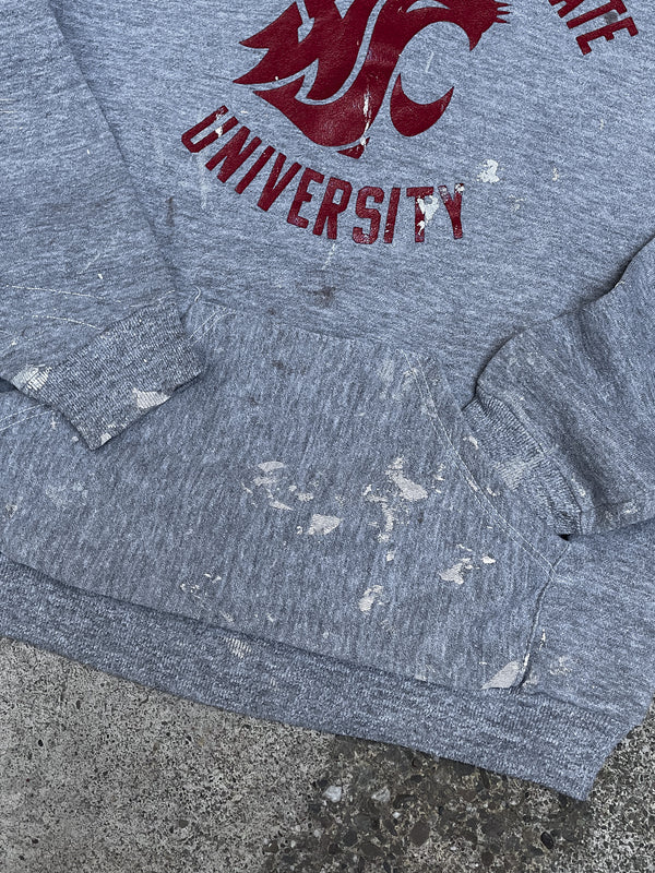 1970s Russell “Washington State” Painted Hoodie (S)