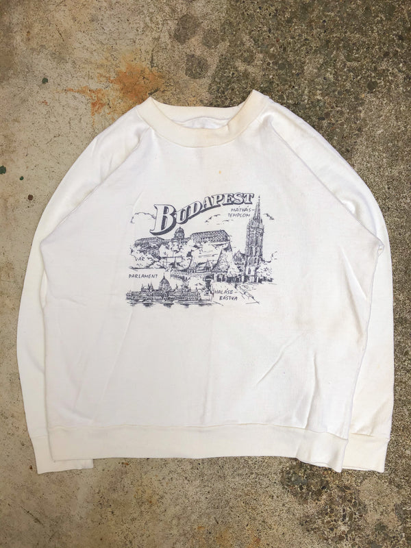 1970s “Budapest” Raglan Sweatshirt