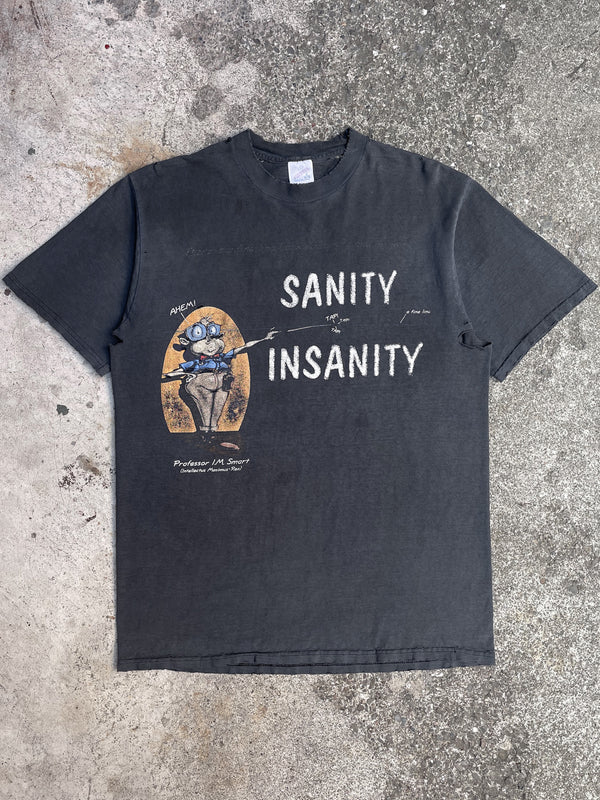 1990s “Sanity Insanity” Thrashed Faded Tee