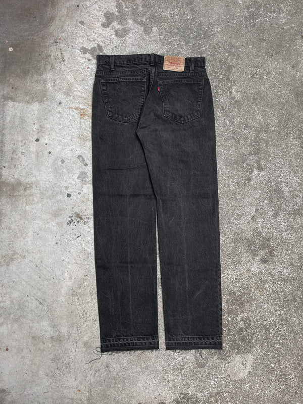 1990s Levi’s Black 505 Released Hem (33X31)