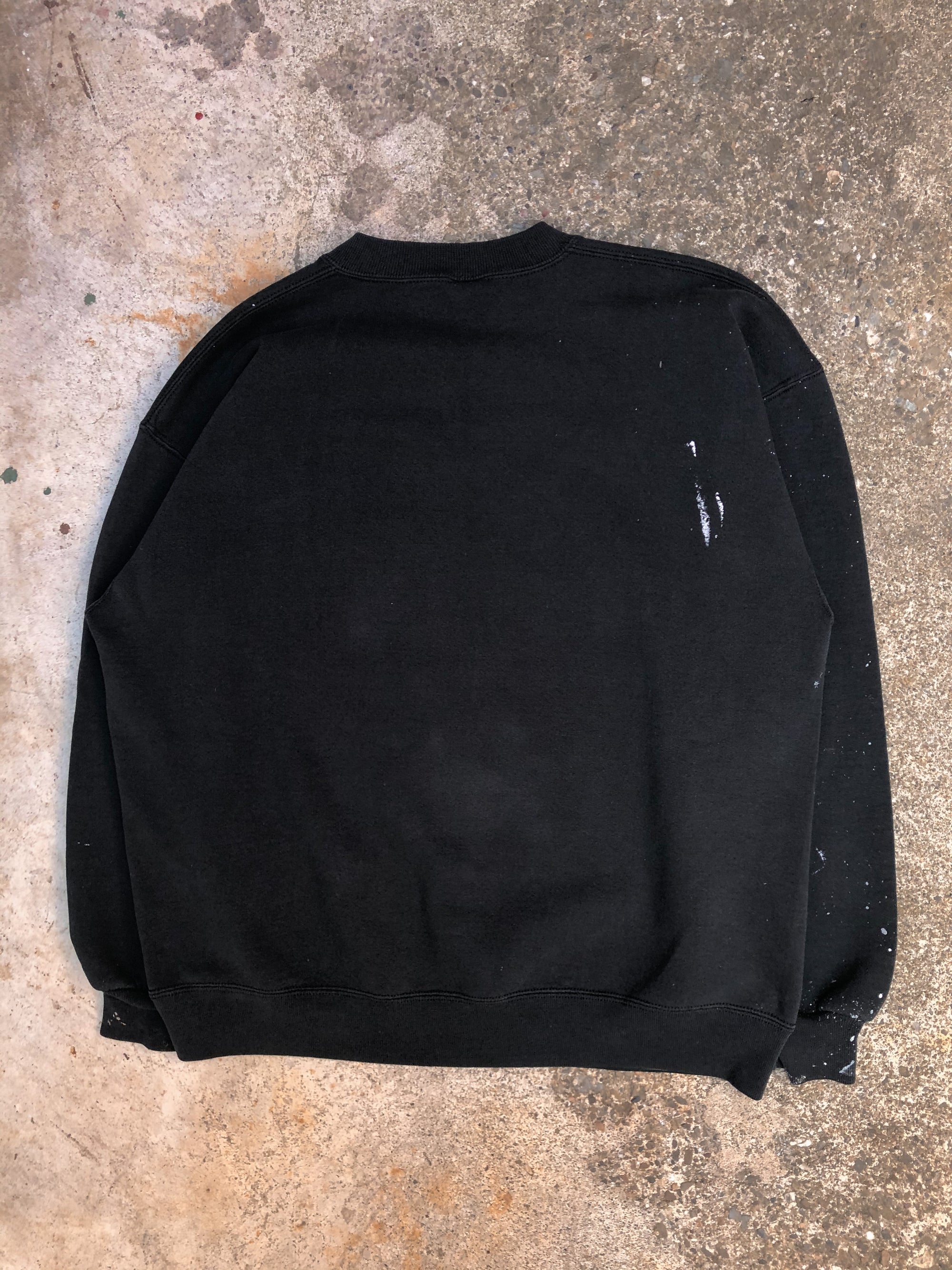 1990s Russell Painted Black “Fort Hays State Football” Sweatshirt