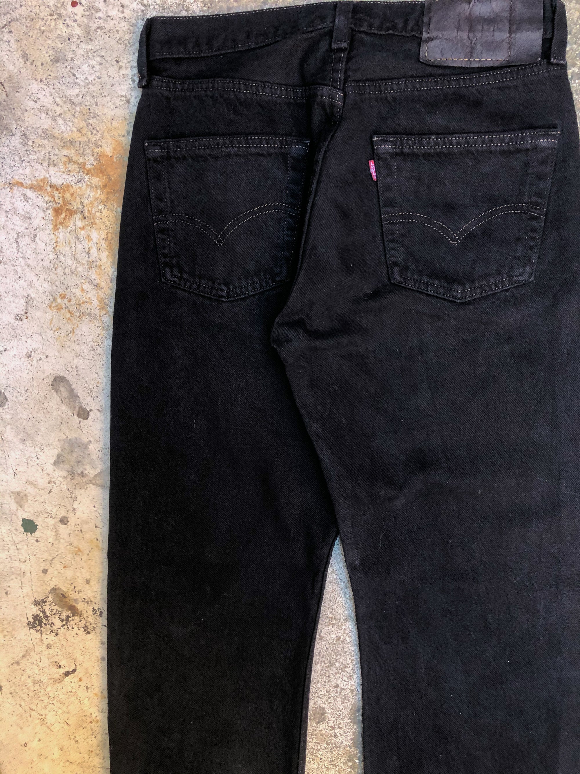 1990s Levis Black Overdye 501 (28X29)