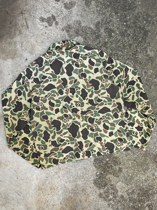 1970s Faded Camouflage Hunting Jacket