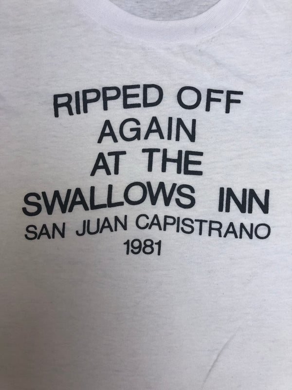 1980s Single Stitched “Ripped Off Again” Tee