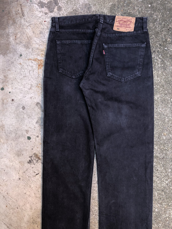 1990s Levis Faded Midnight Oil 501 (31X30)