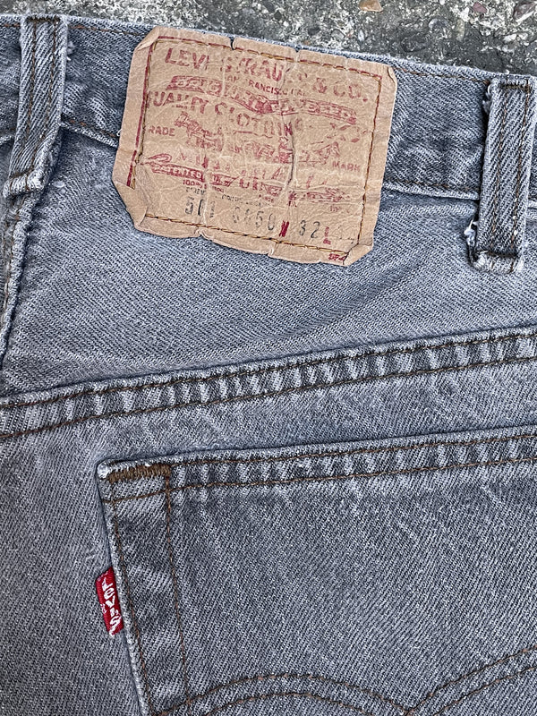 1980s/90s Levi’s Faded Grey 501 (28X32)