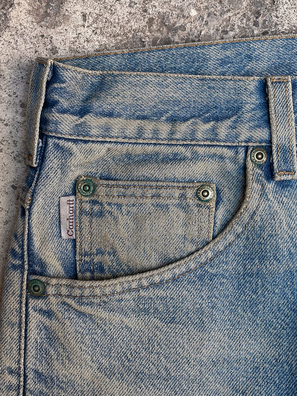 Carhartt B17 Faded Blue Denim (30X31)