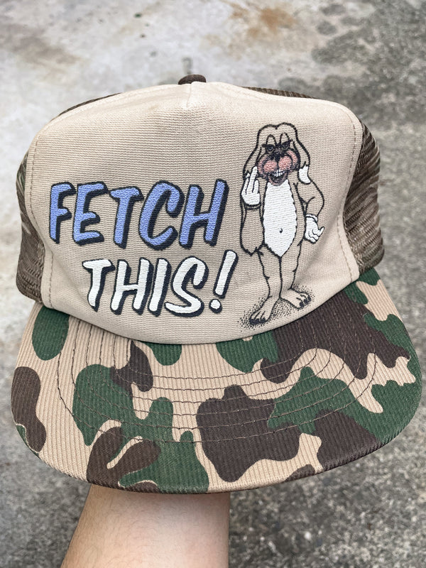 1980s “Fetch This!” Trucker Hat