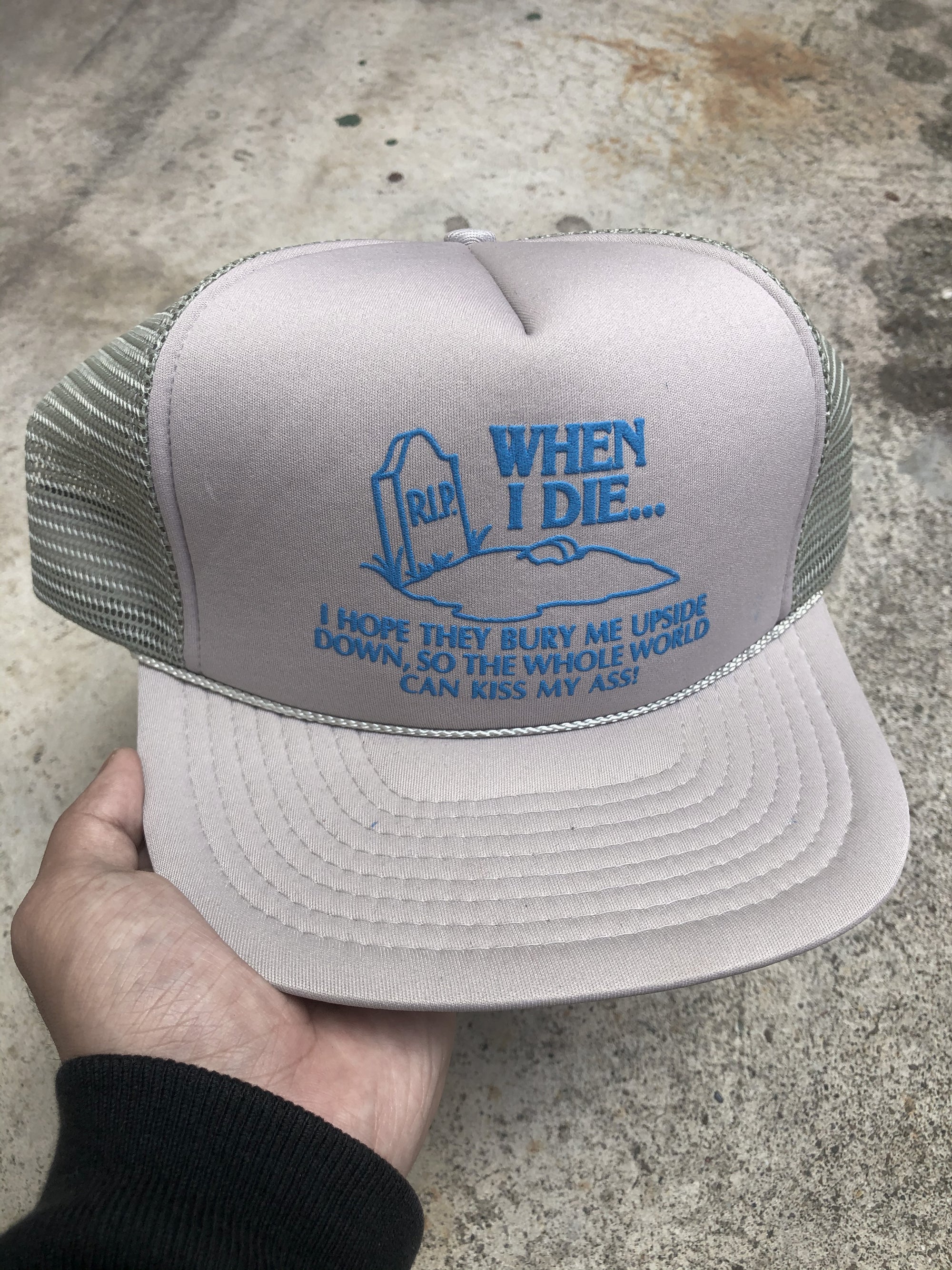 1990s “Kiss my Ass!” Trucker Hat