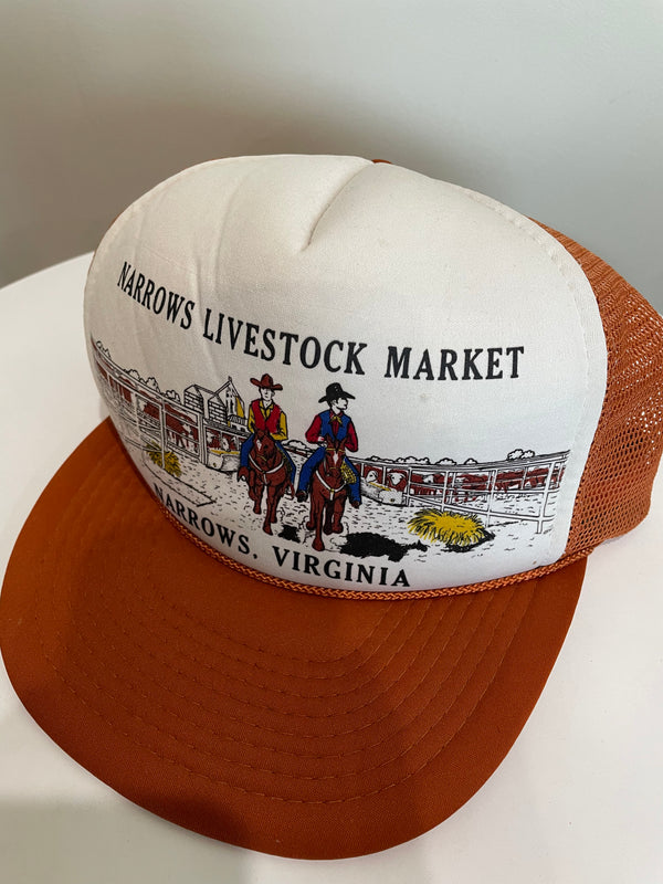 1990s “Livestock Market” Trucker Hat