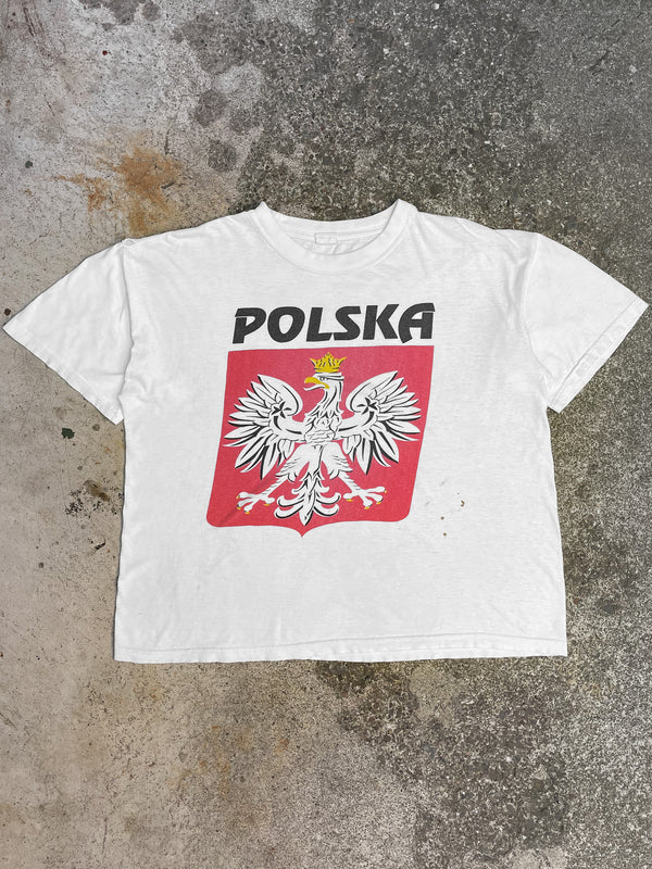 1980s “Polska” Boxy Tourist Tee (M)