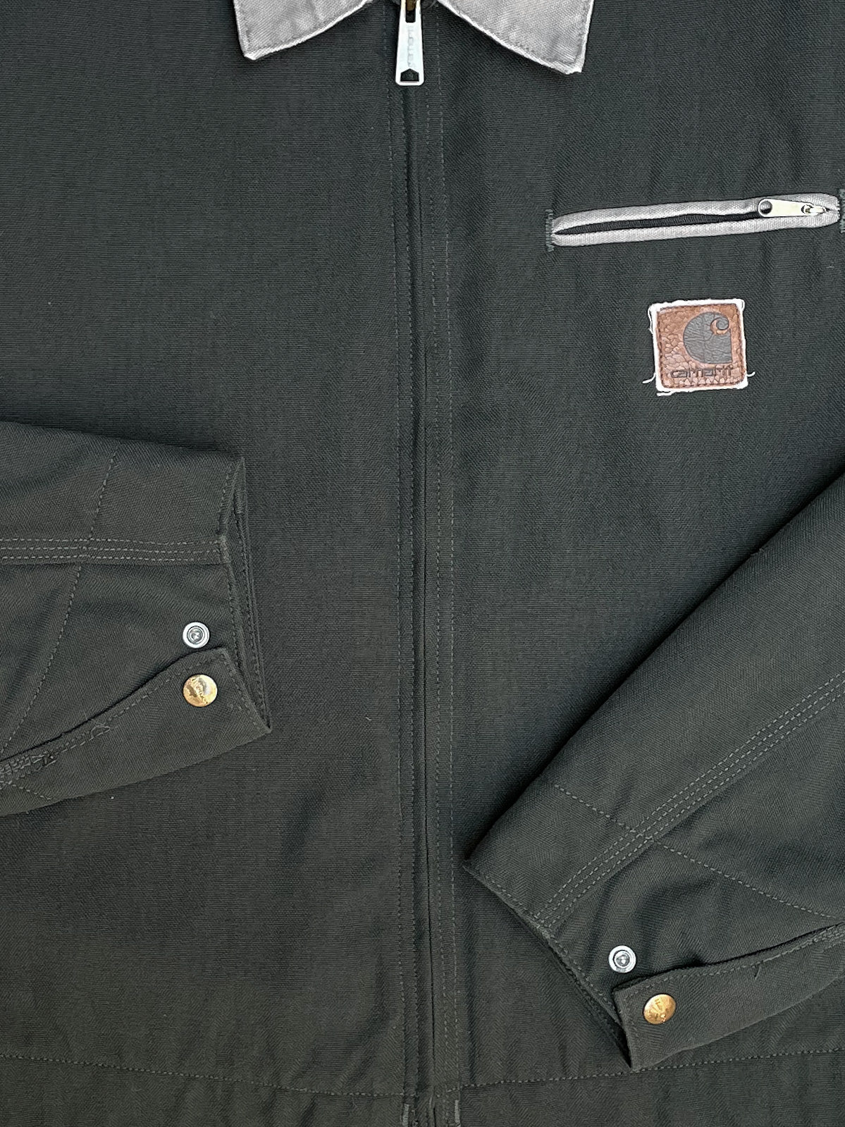 Carhartt Pine Green Lined Work Jacket (M/L)