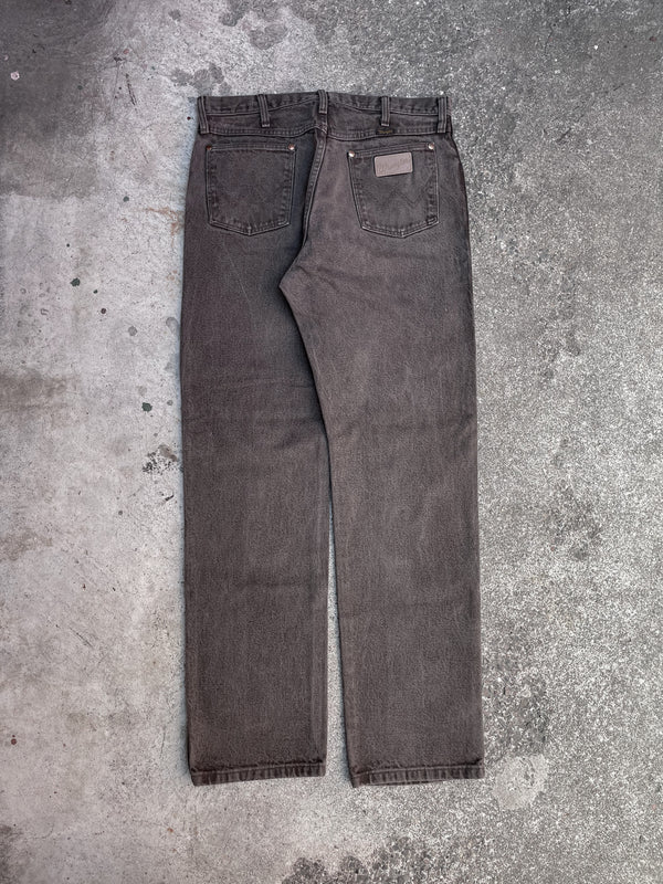 1980s Wrangler Faded Brown Denim (34X32)