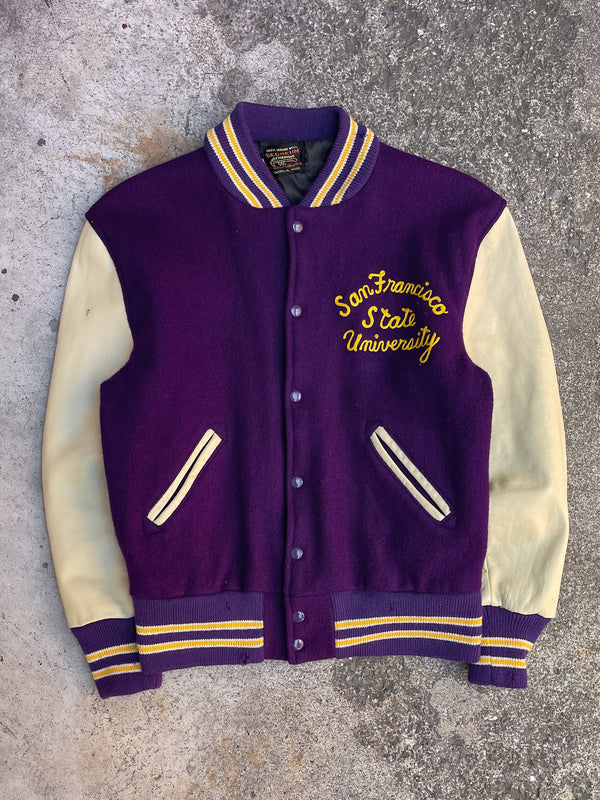 1970s “San Francisco State” Chain Stitched Varsity Jacket