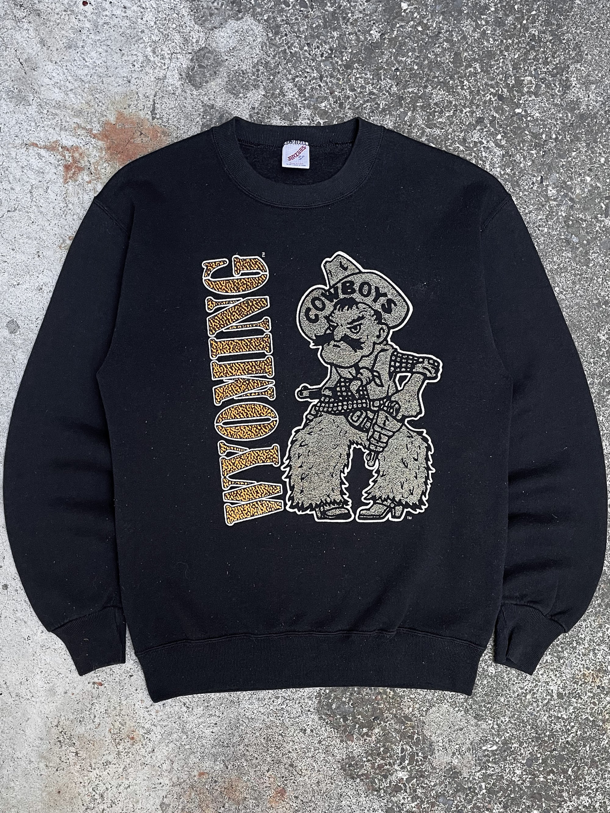 1980s “Wyoming Cowboys” Sweatshirt (S)