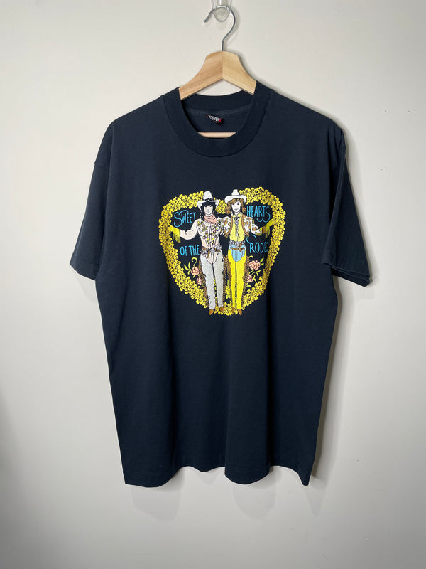 1990s Buffalo Zone “Sweethearts of the Rodeo” Single Stitched Tee (L/XL)