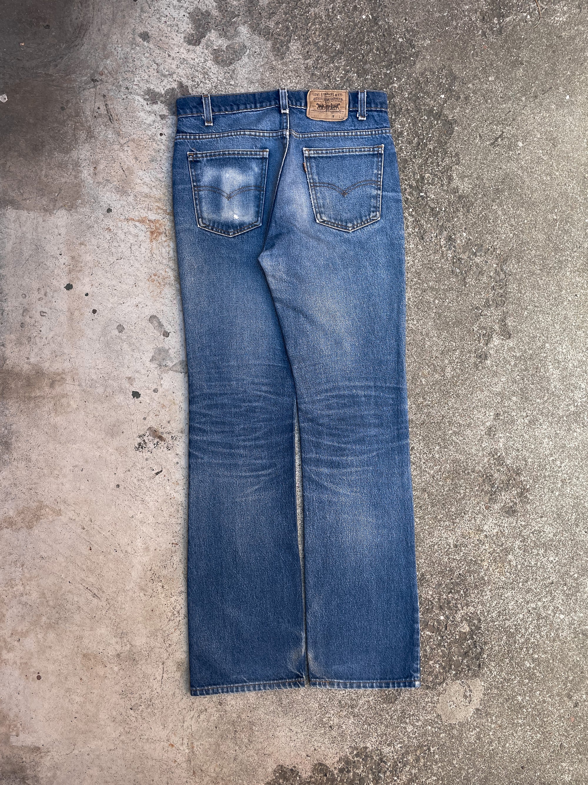 1980s/90s Orange Tab Levi’s Faded Blue 517 (31X33)