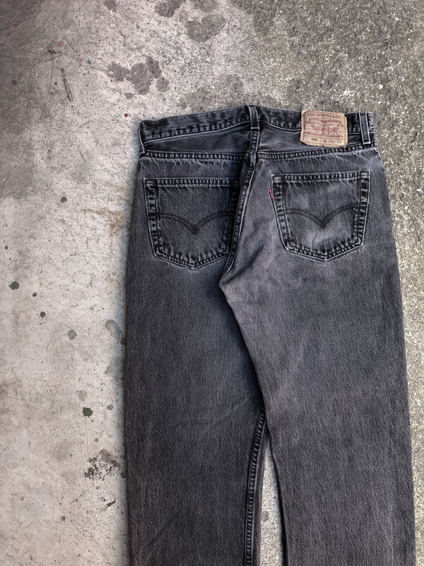 1990s Levis Faded Ash Black 501 (31X32)