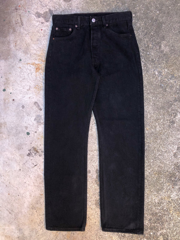 1990s Levis Black Overdye 501 (28X29)