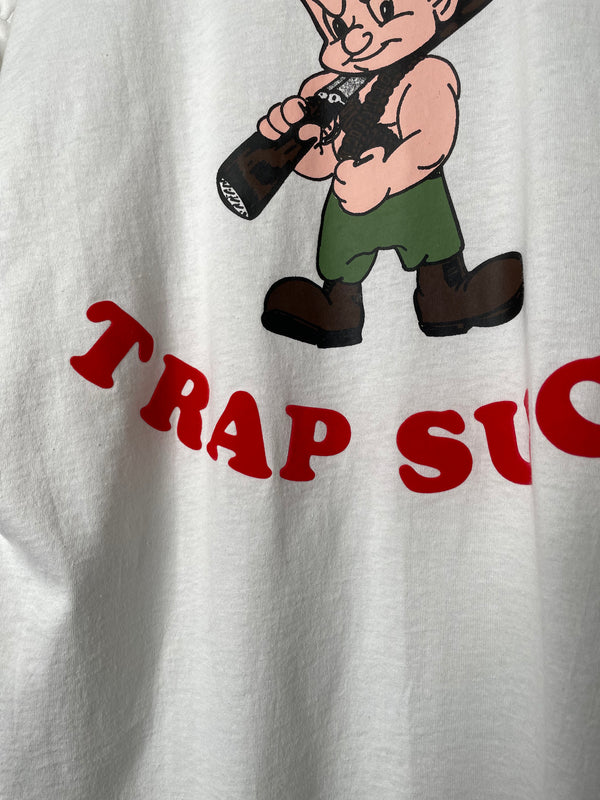 1990s “Trap Sucks” Single Stitched Screen Stars Tee (XL)