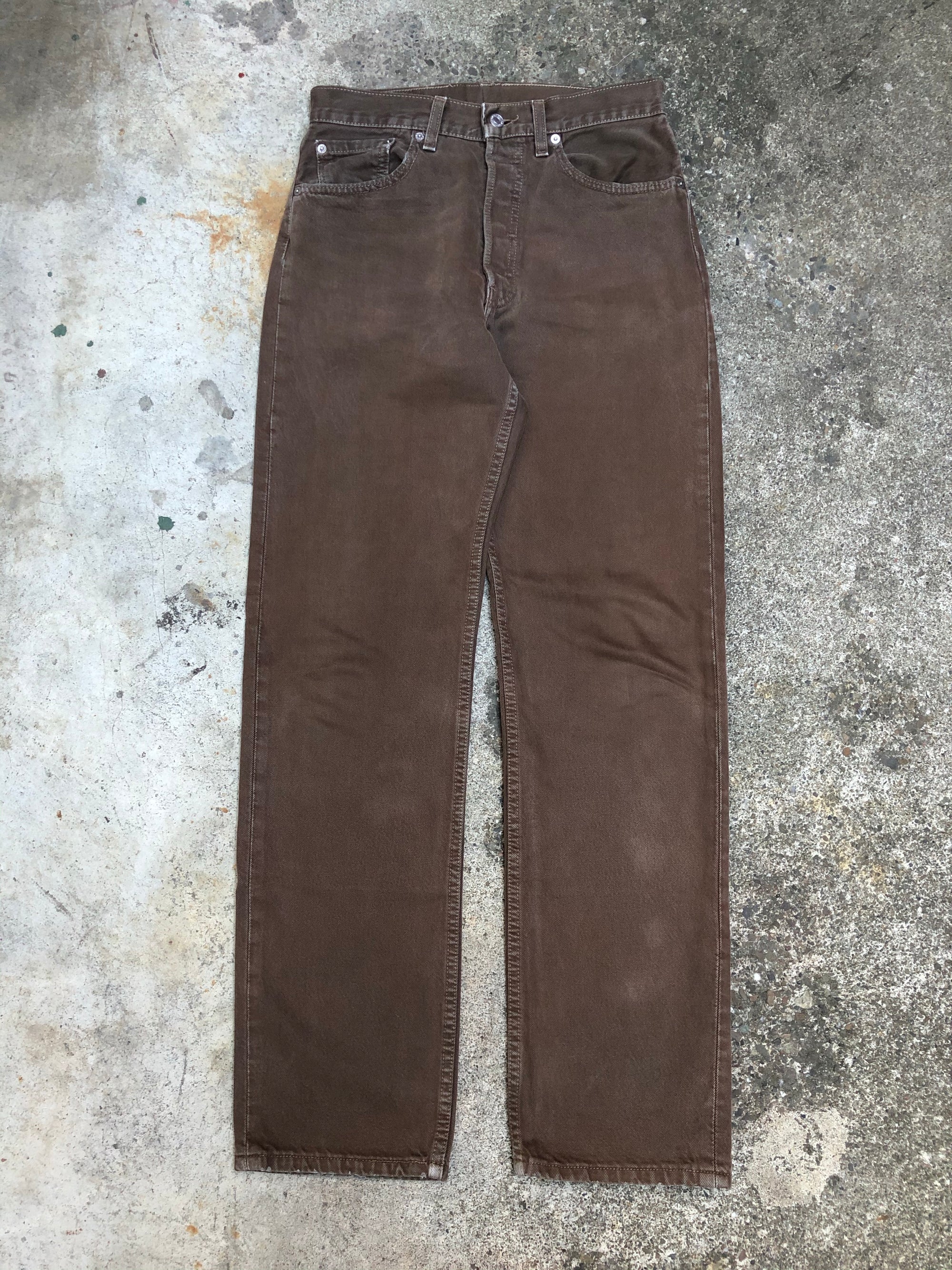 1990s Levis Faded Chocolate 501 (30X32)