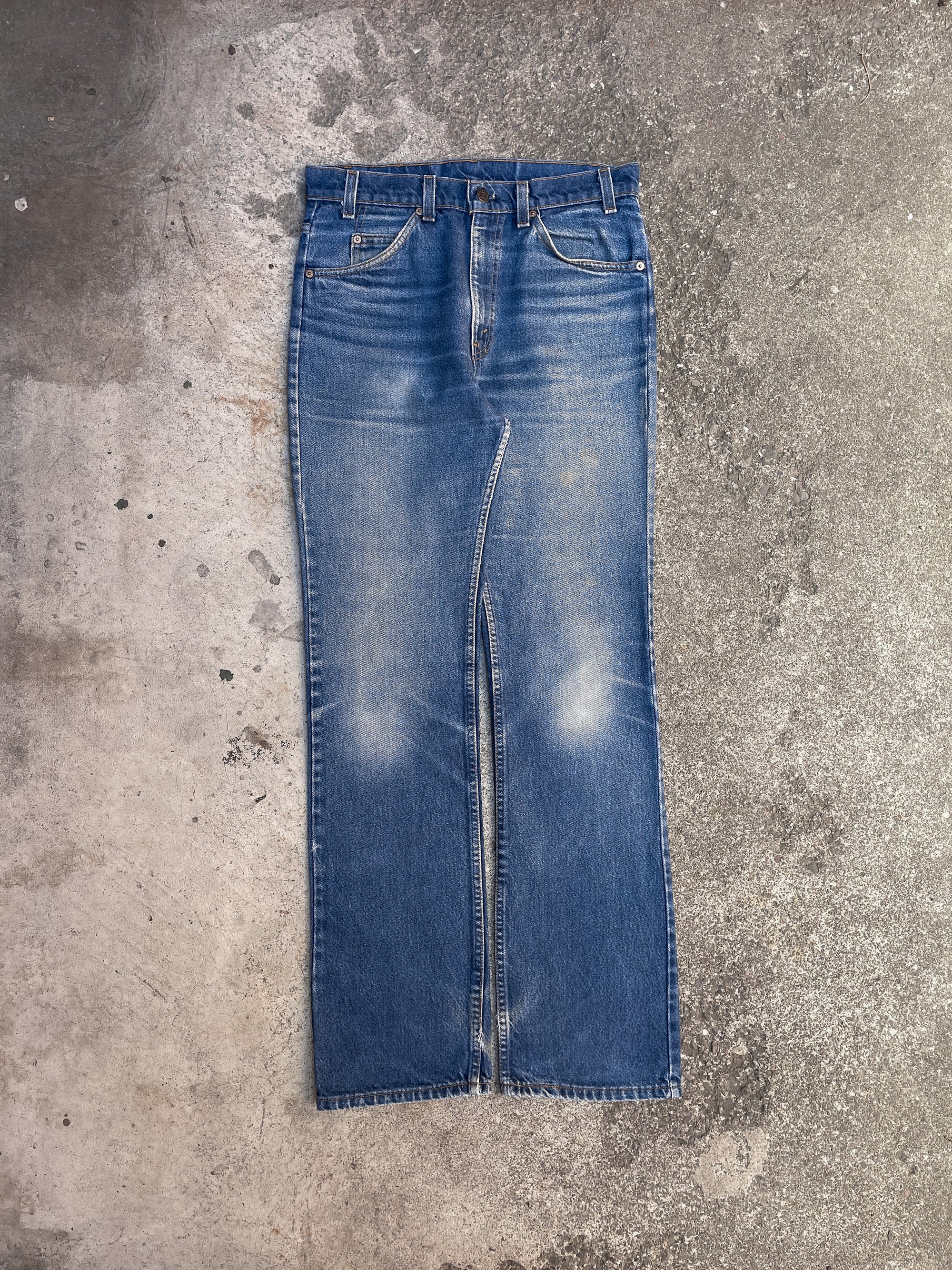 1980s/90s Orange Tab Levi’s Faded Blue 517 (31X33)