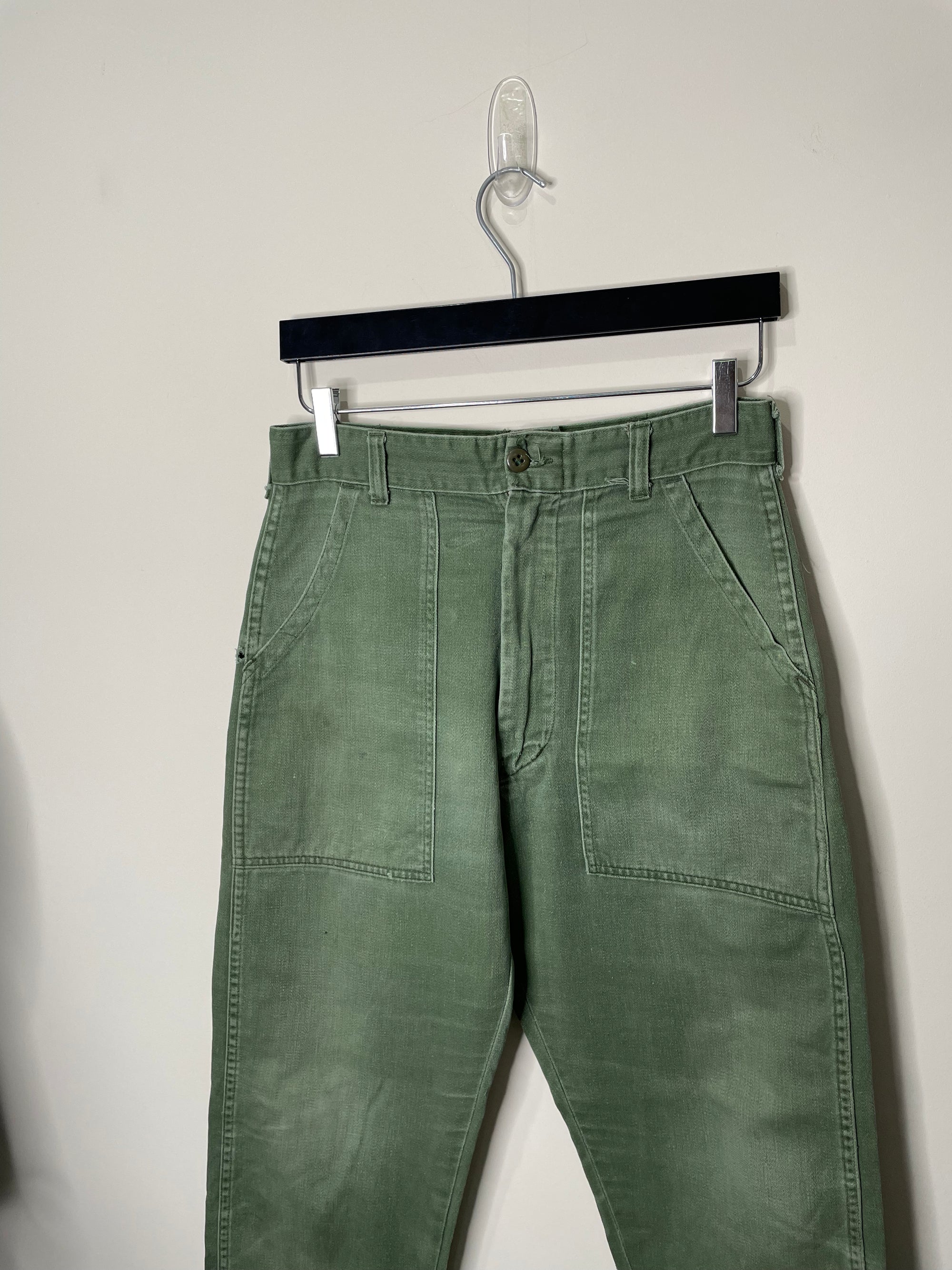 1960s/70s Faded OG-107 Military Pants (28X29)