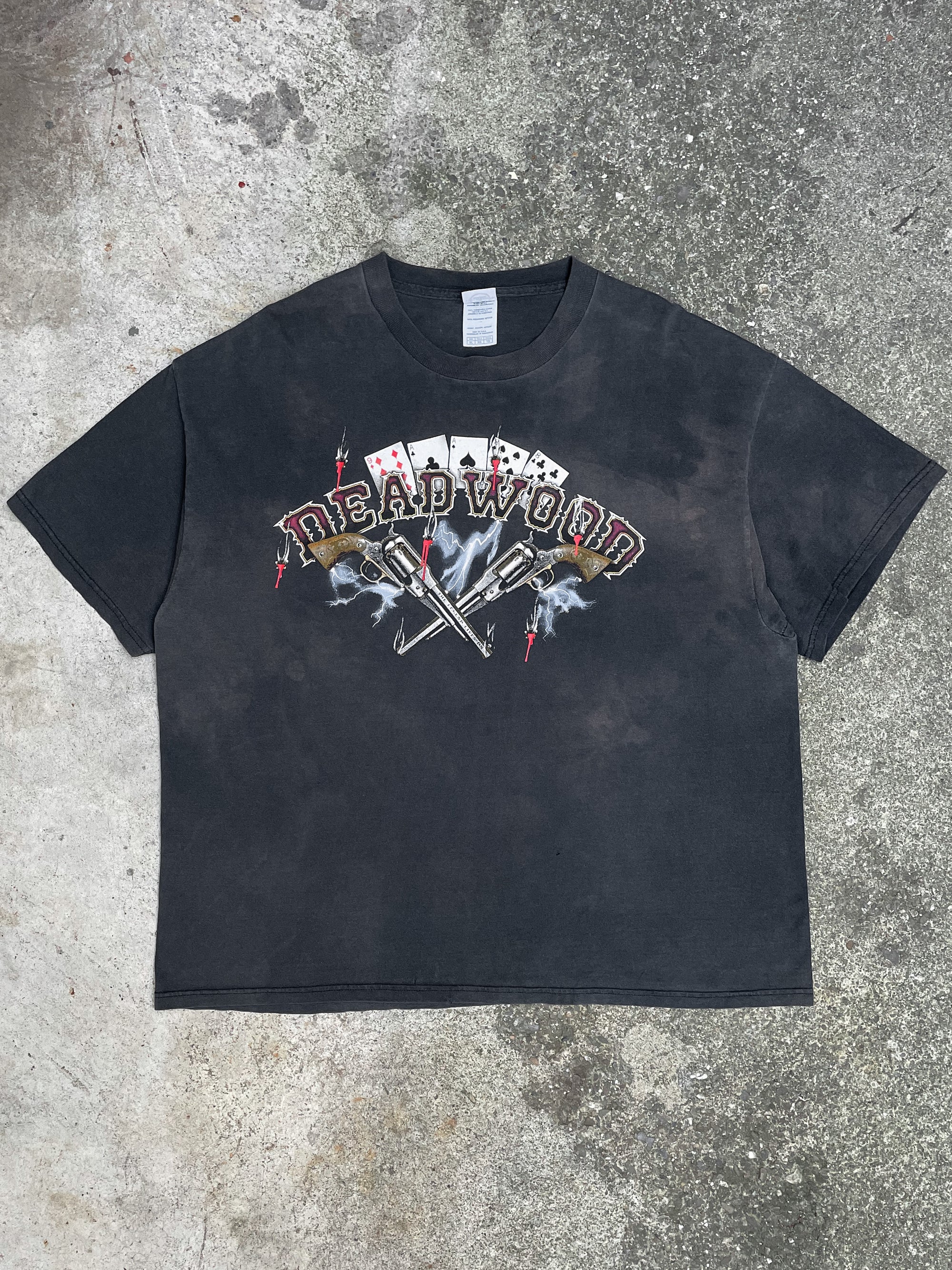 2000s “Deadwood” Faded Tee (XL)