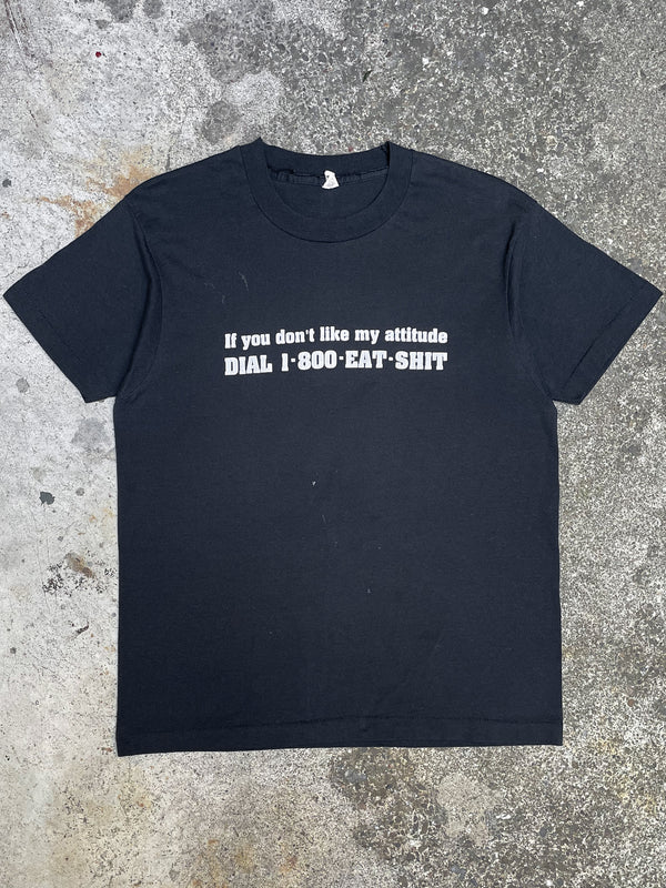 1980s “1-800-Eat-Shit” Screen Stars Single Stitched Tee (M)