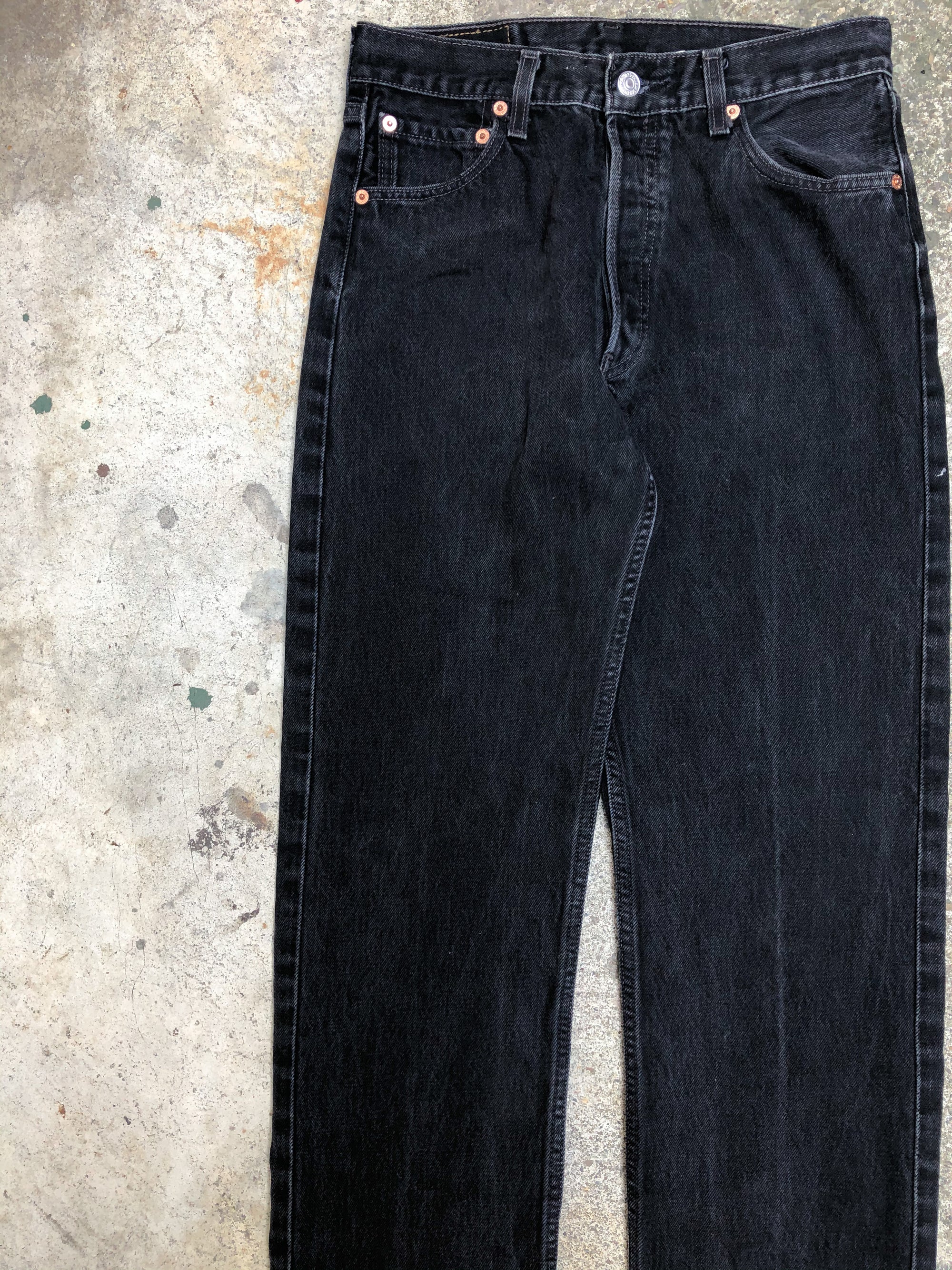 1990s Levis Faded Black 501 (28X30)