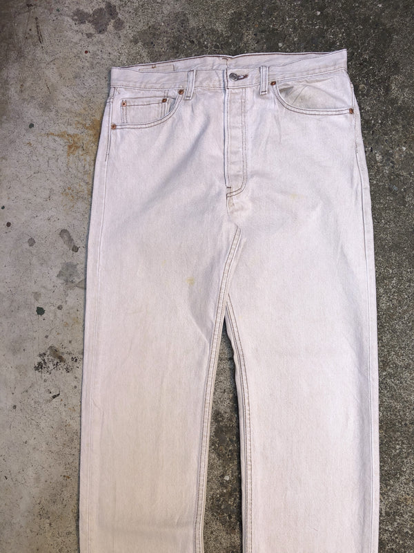 1990s Levis Faded Light Sand 501 (33X31)