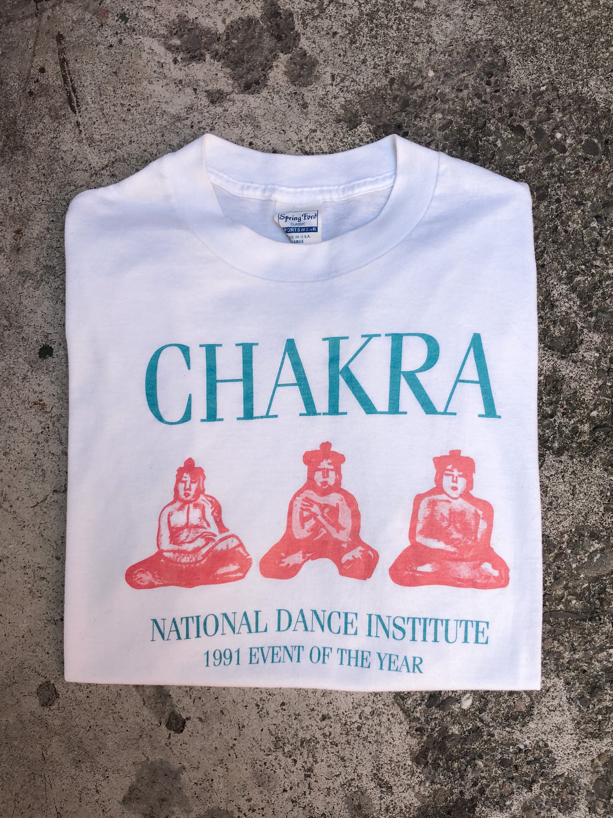 1990s Single Stitched “Chakra” Tee