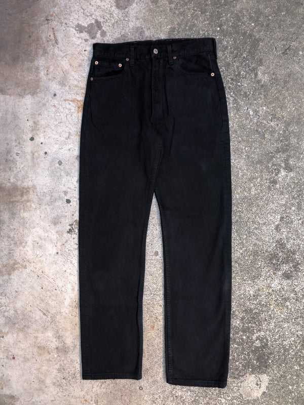 1990s Levis Black Overdye 501 (31X32)