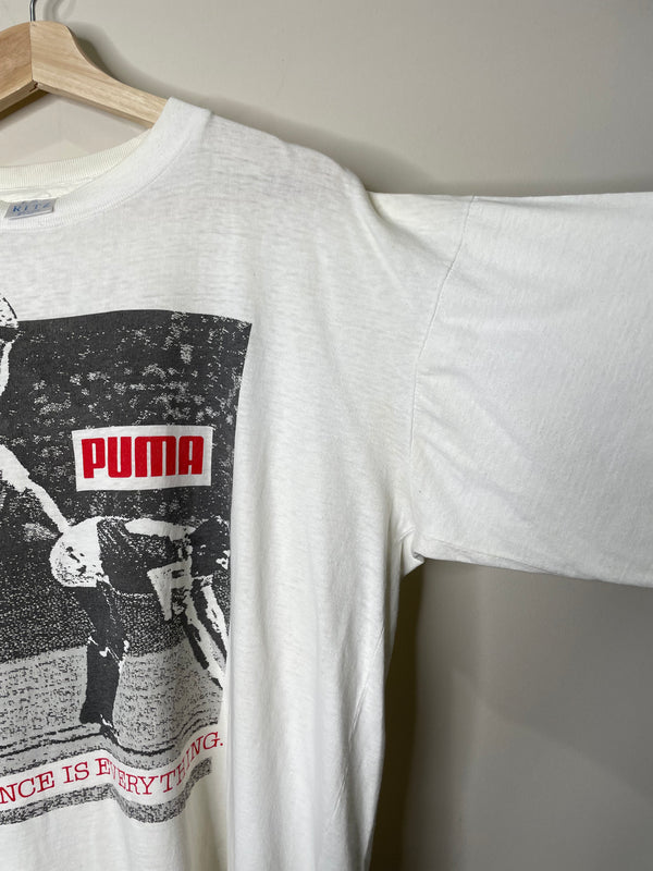 1990s “Balance Is Everything” Puma Single Stitched Tee (L)