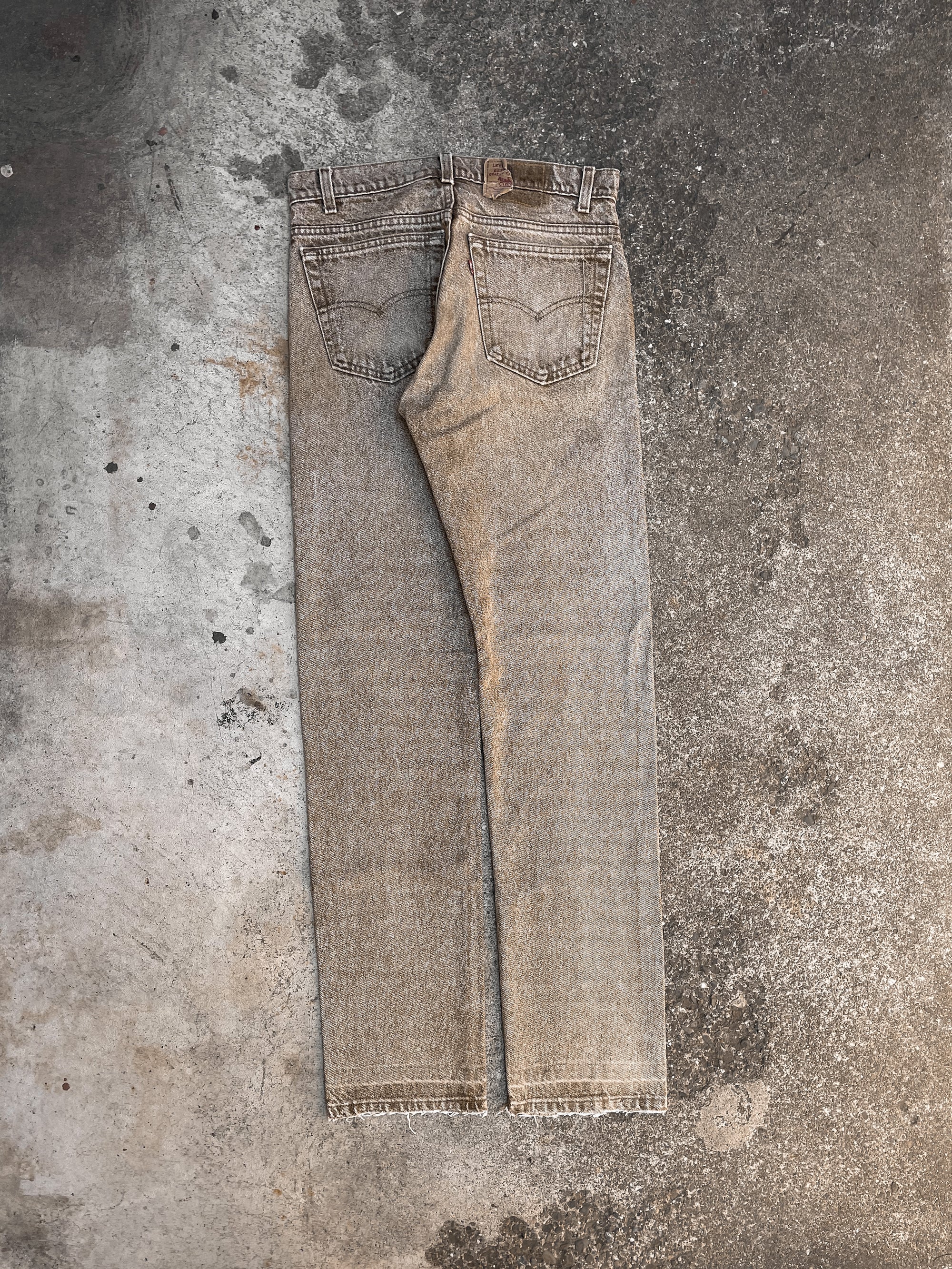 1980s Levi’s Gold Sand 505 Released Hem (31X33)