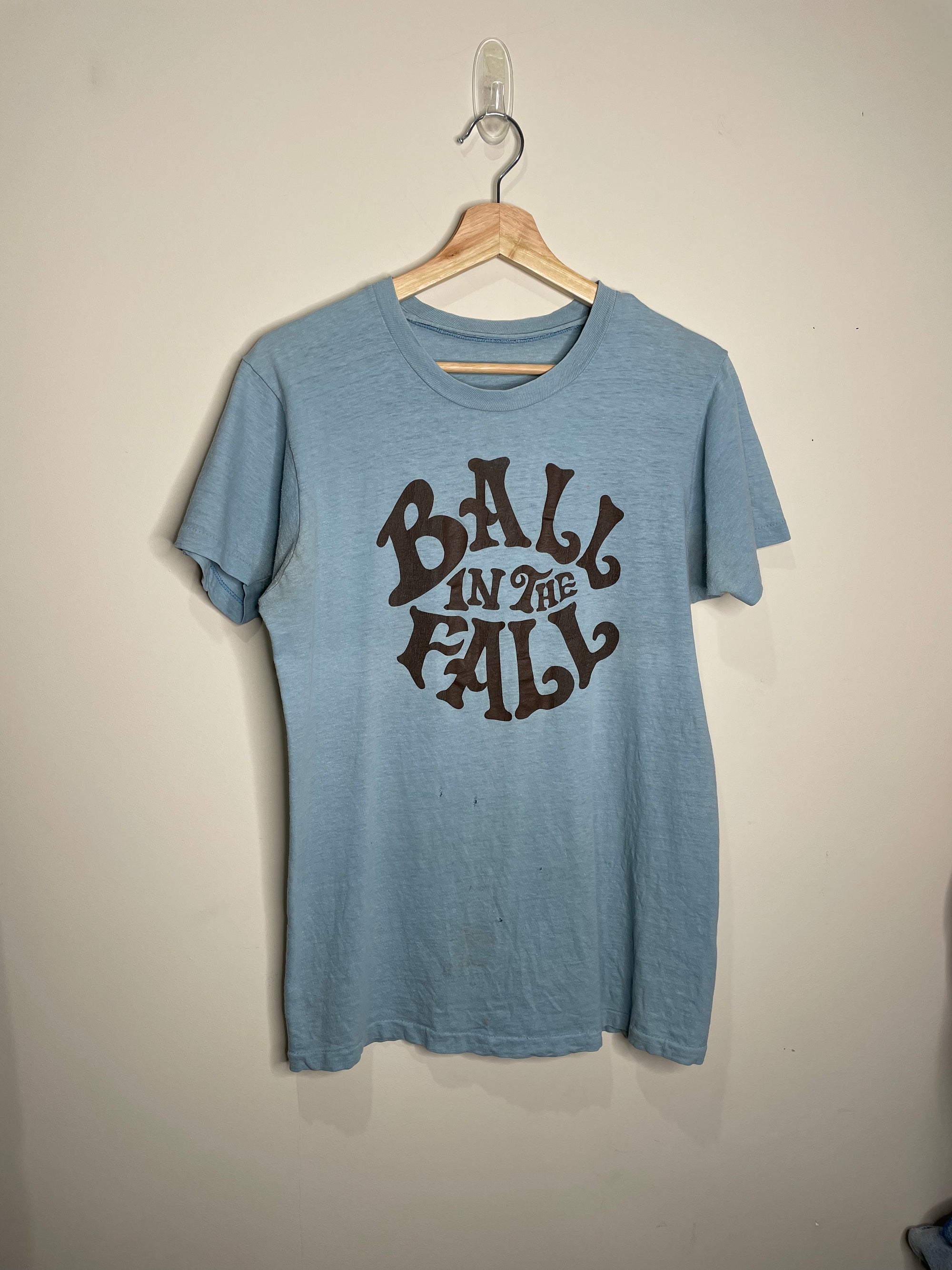 1970s “Ball In The Fall” Single Stitched Tee (M)