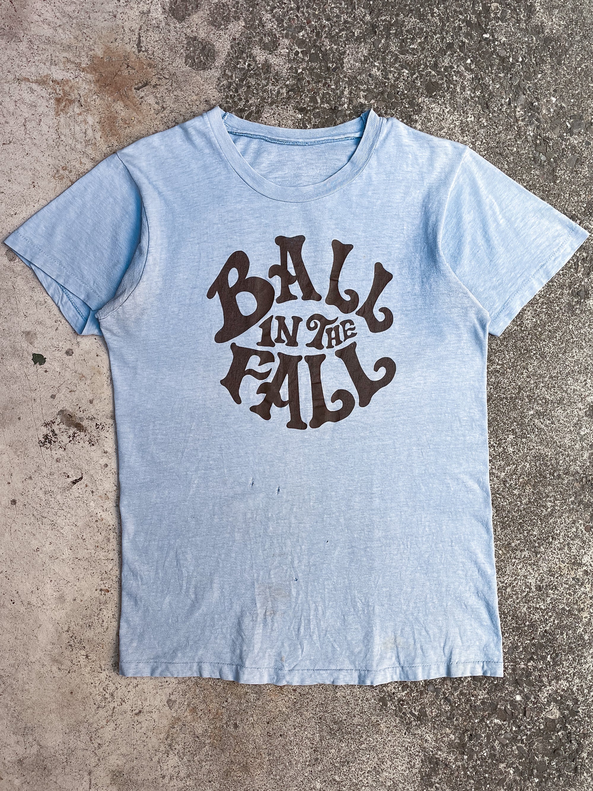 1970s “Ball In The Fall” Single Stitched Tee (M)