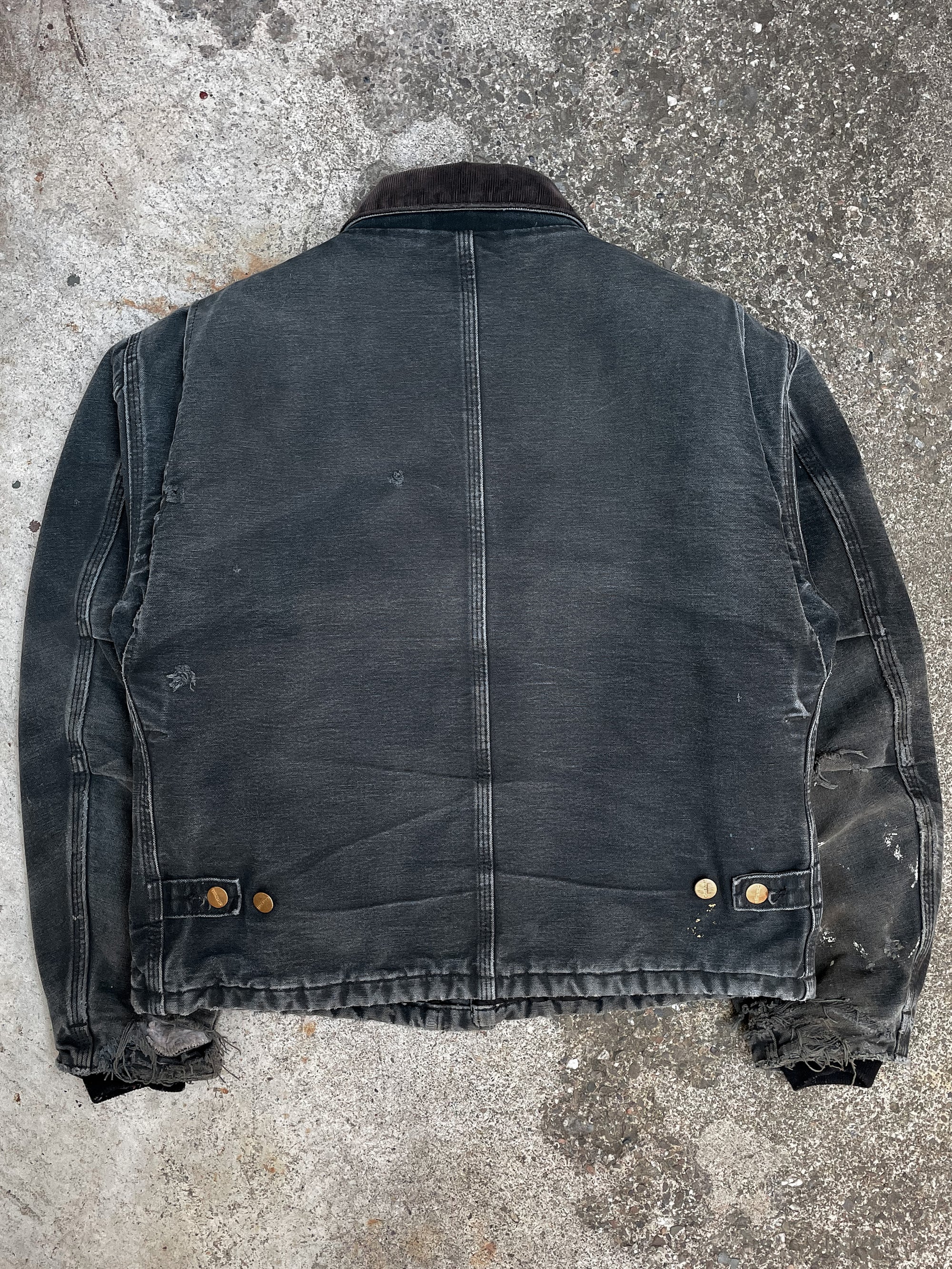 Carhartt Faded Black Quilted Arctic Jacket (S)