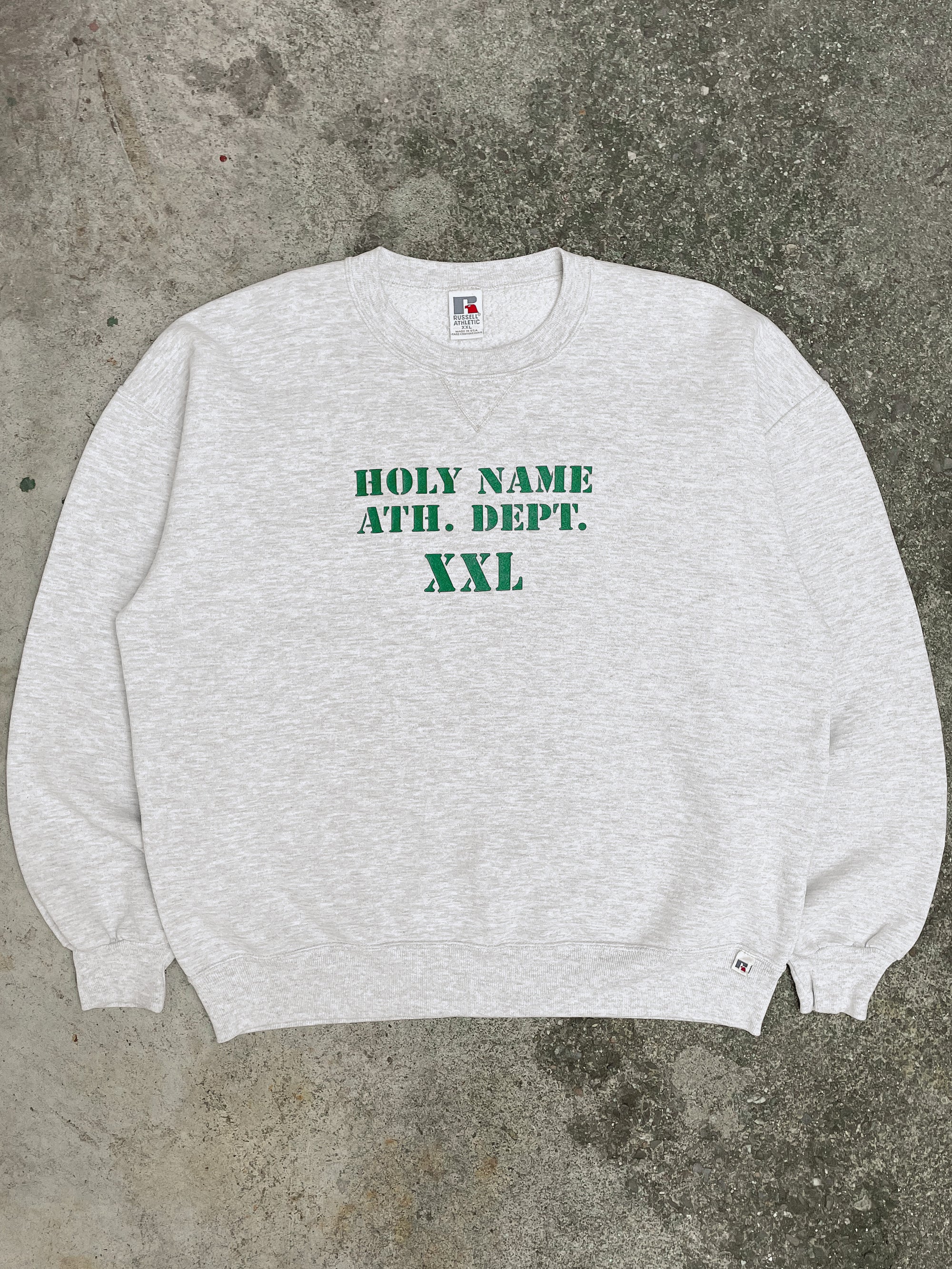 1990s Russell “Holy Name” Sweatshirt (XL/XXL)