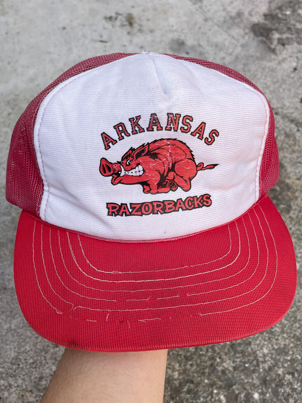 1980s/90s “Arkansas Razorbacks” Trucker Hat