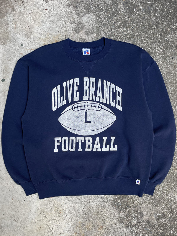 1990s Russell “Olive Branch Football” Sweatshirt (L)