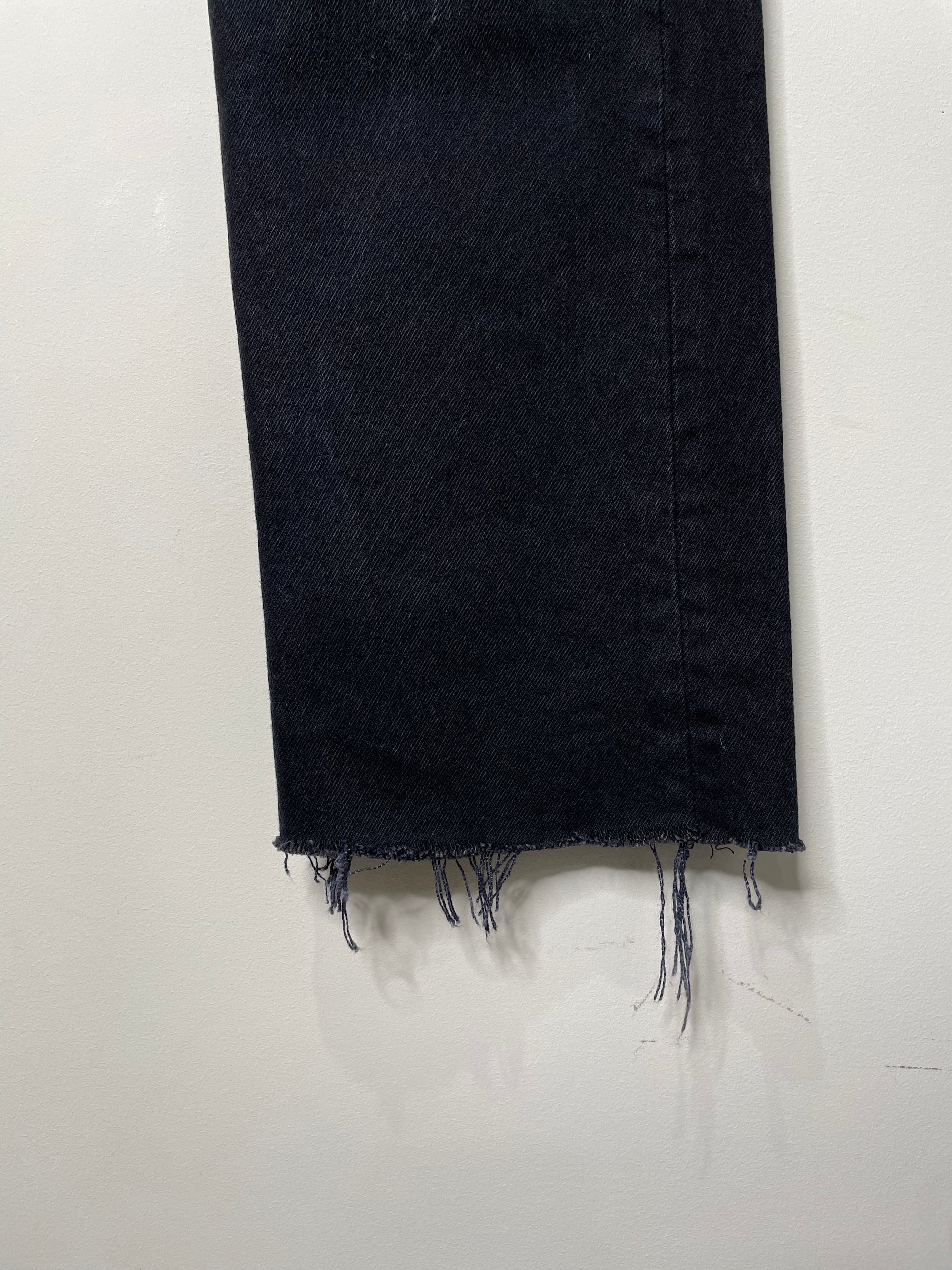 1990s Levi’s Black 501 Raw Hem (27X27)